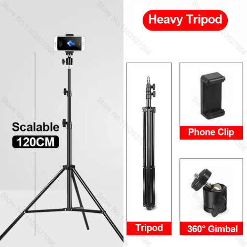 Mobile Phone Live Support Photo Tripod Multi-functional Video