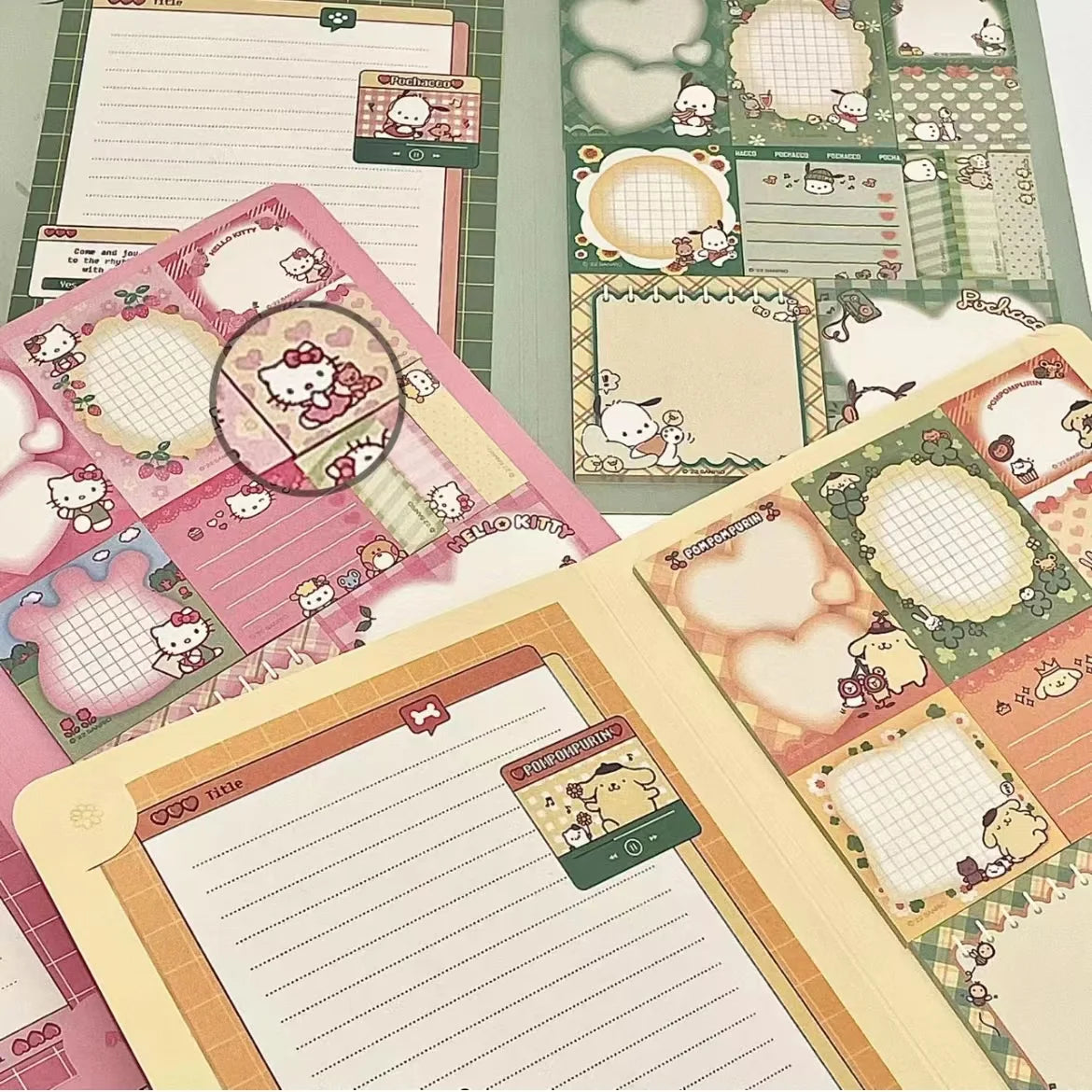 Kawaii Sanrio Hello Kitty Convenience Book Mymelody Kuromi Cinnamoroll