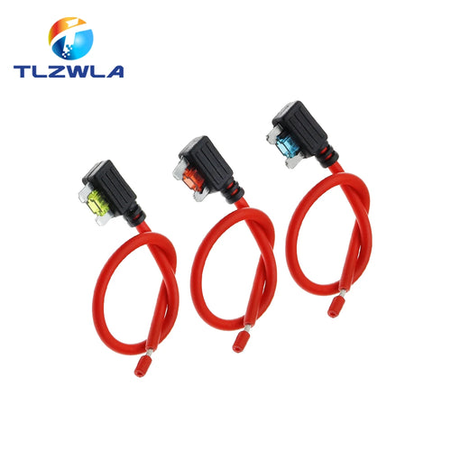 1PCS 12V Fuse Holder Add-a-circuit TAP Adapter Micro Standard Ford ATM