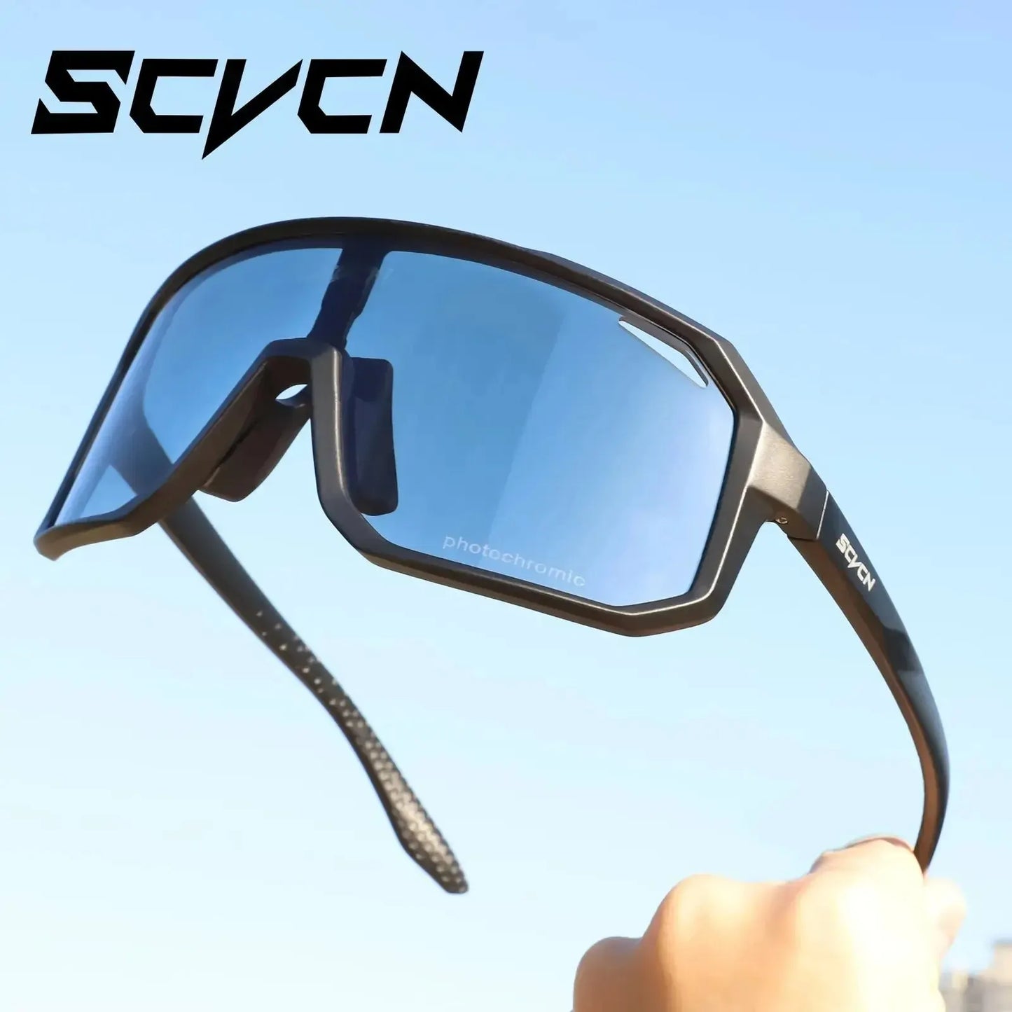 Cycling Glasses Photochromic Sunglasses Men Women Mountain Bike Road