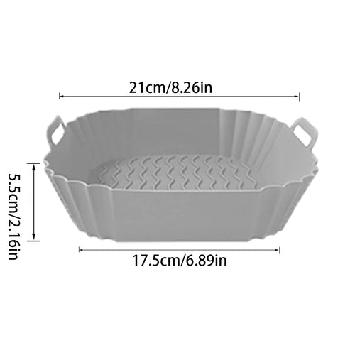 Air Fryer Silicone Liners Pot,Airfryer Basket Cooking Gadgets