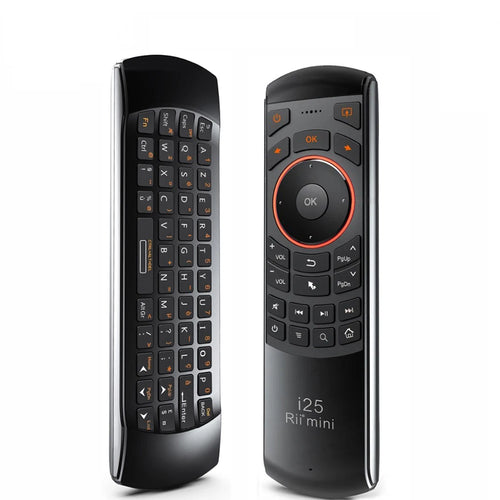 Rii i25 2.4G Mini Wirless Air Mouse Keyboard With IR Remote Control PC