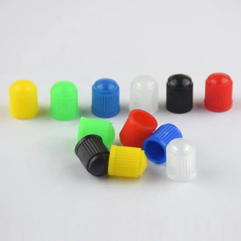 30PCSTire Valves ABS Plastic Automobile Bicycle Tyre Valve Cap Dust