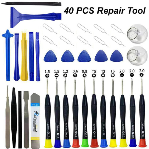 40 in 1 Mobile Phone Repair Tools Disassemble Repair Set for iPhone