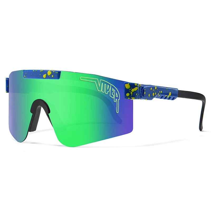 Men Women Pit Viper Cycling Glasses UV400 Sunglasses Adults Outdoor
