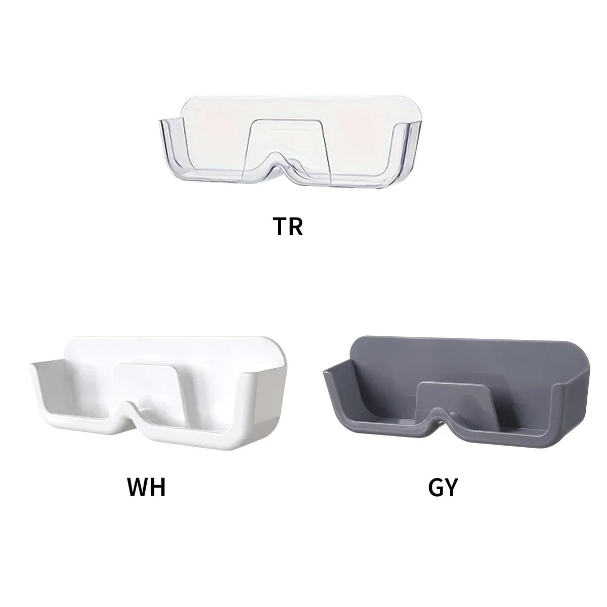 Glasses storage box wall-mounted punch-free glasses storage box