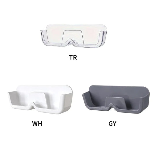 Glasses storage box wall-mounted punch-free glasses storage box
