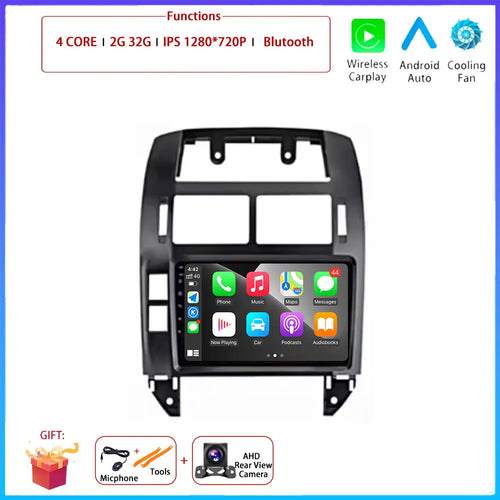 Android OS Car Radio For Volkswagen VW Polo MK4 6Q 9N 9N3 2004-2009
