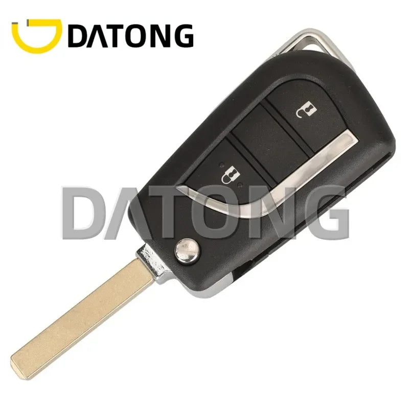 CHANKey VA2 Flip Remote Car Key Fob 433MHz H-8A For Toyota Aygo