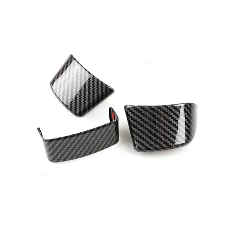 ABS carbon fiber automobile steering wheel decorative patch For VW