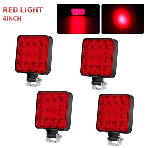 BraveWAY LED Work Light/Driving Light Super Bright Fog Light DRL for