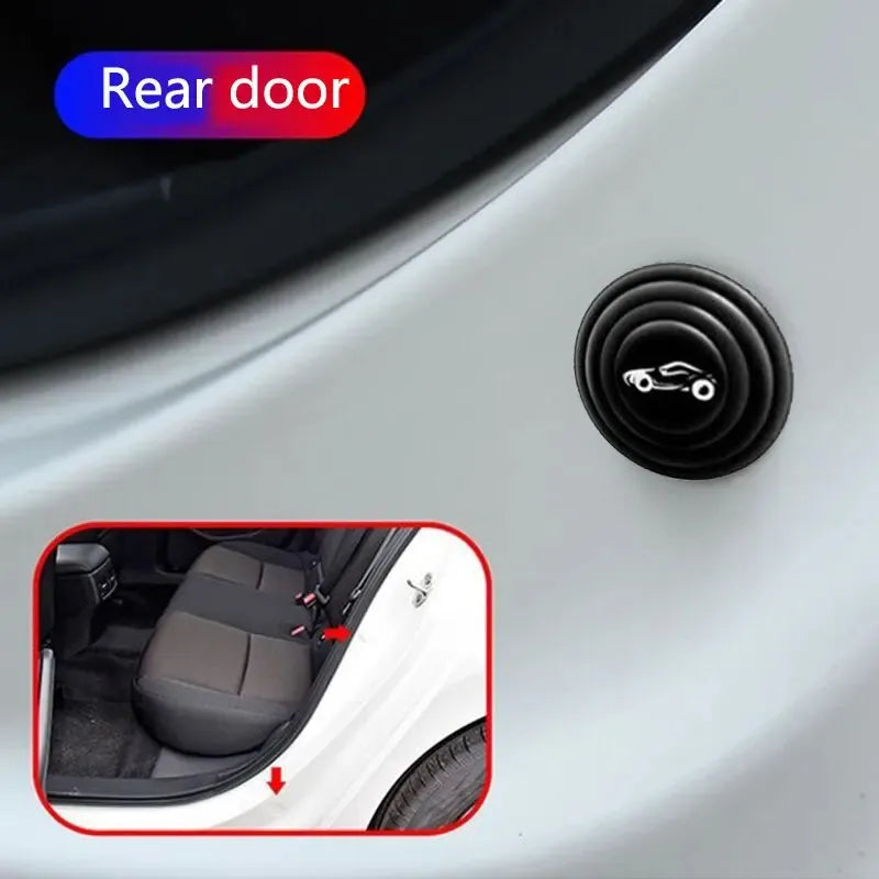20pcs Car Door Silicone Anti Shock Pad Universal Trunk Sound