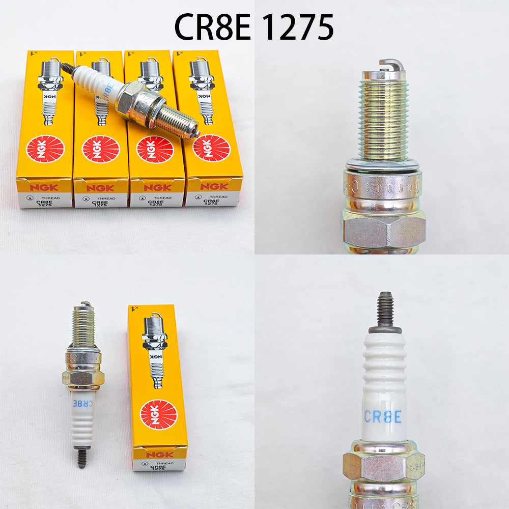 4pcs Original Motorcycle NGK Spark Plug CR6E CR7E CR8E CR9E For Some