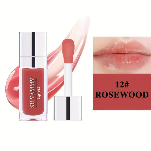 Hydrating Lip Glow Oil, Plumping Lip Gloss, Moisturizing Lip Oil