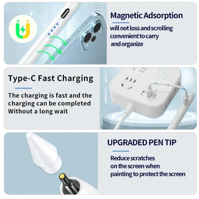 Universal Stylus Pen for Tablet Touch Pen for iPad Apple Pencil Mobile