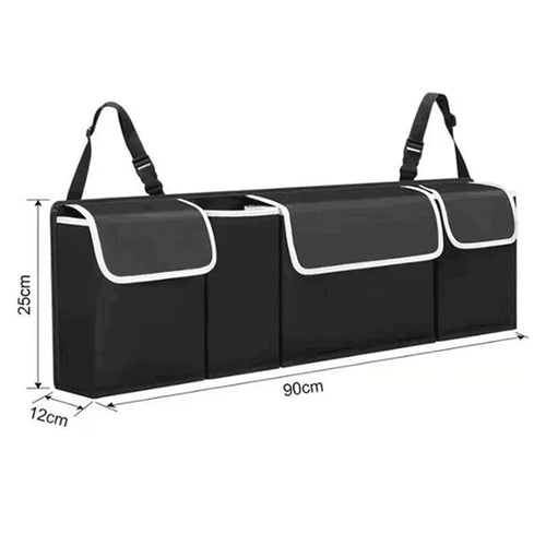 Car Trunk Organizer Backseat Storage Bag High Capacity Multi-use