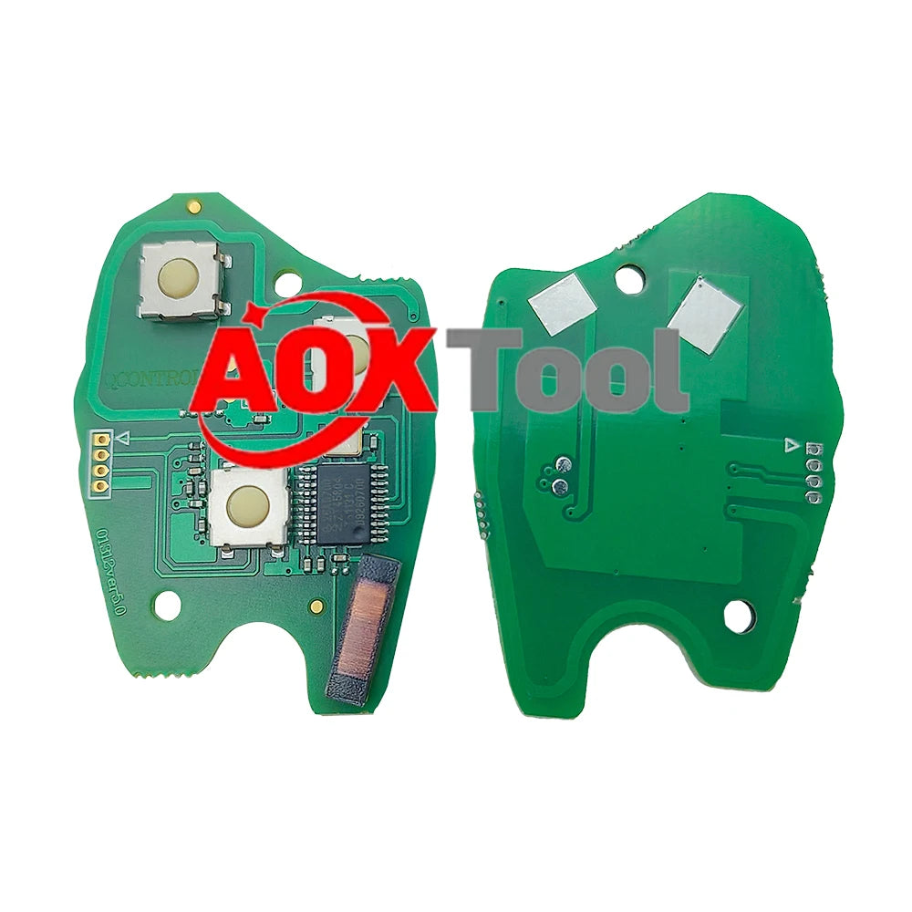 AOKTOOL Remote Car Key Voor Renault Clio Kangoo Master Modus Logan