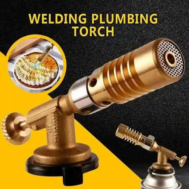Gas Burner Welding Torch Portable Blowtorch Copper High Temperature