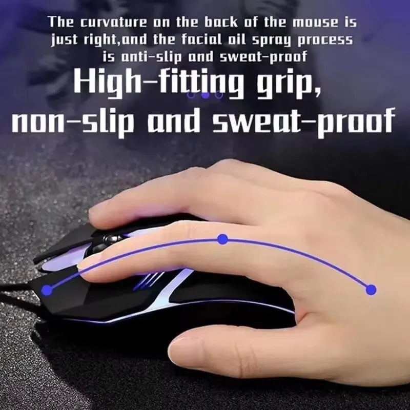 2023 Latest High Quality Ergonomic Design Gaming Mouse Desktop