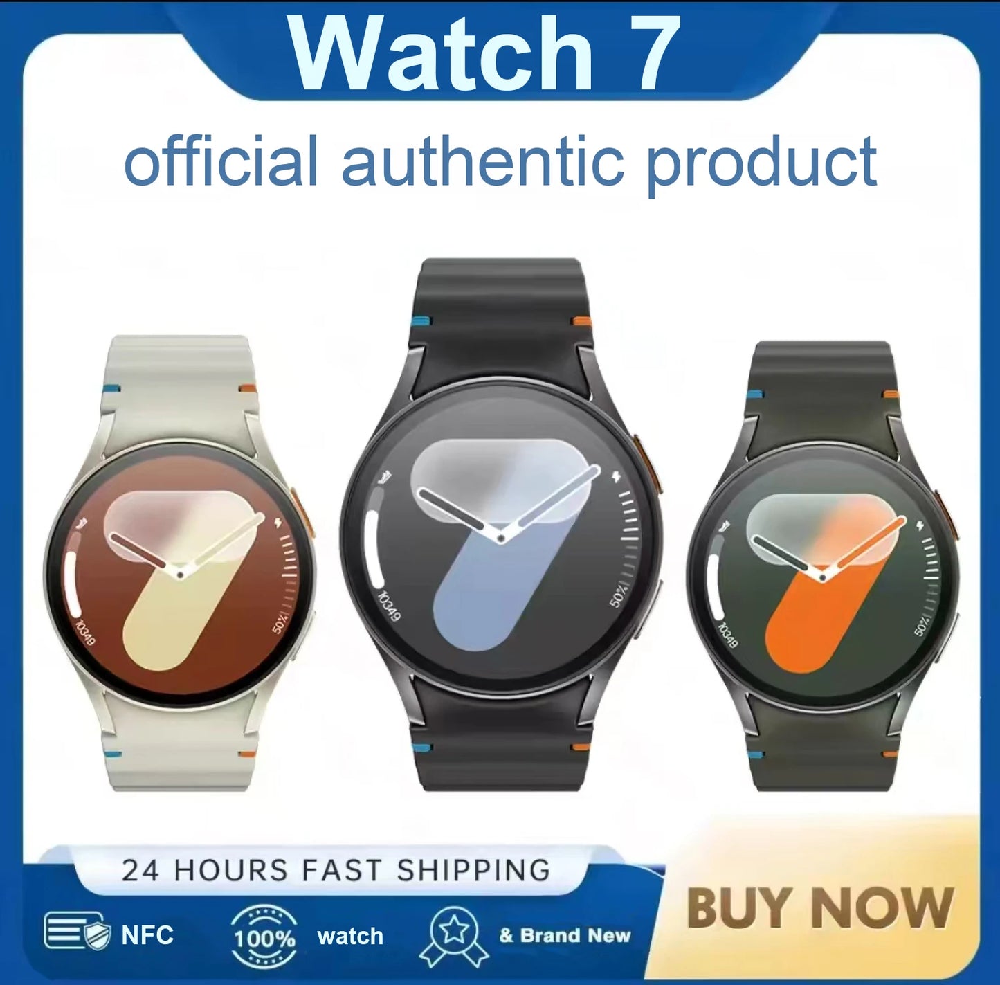 2025 Fashion Watch 7 mini Smart Watch Men Women HD AMOLED Smartwatch