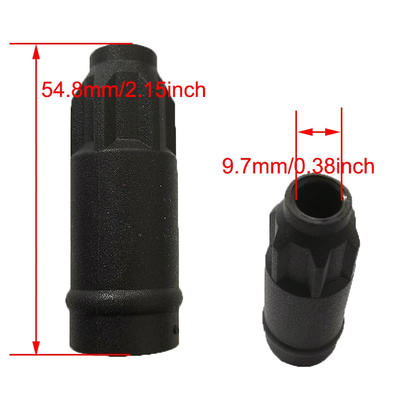 4Pcs Spark Plug Cap Connector Ignition Coil Rubber Boot For Nissan