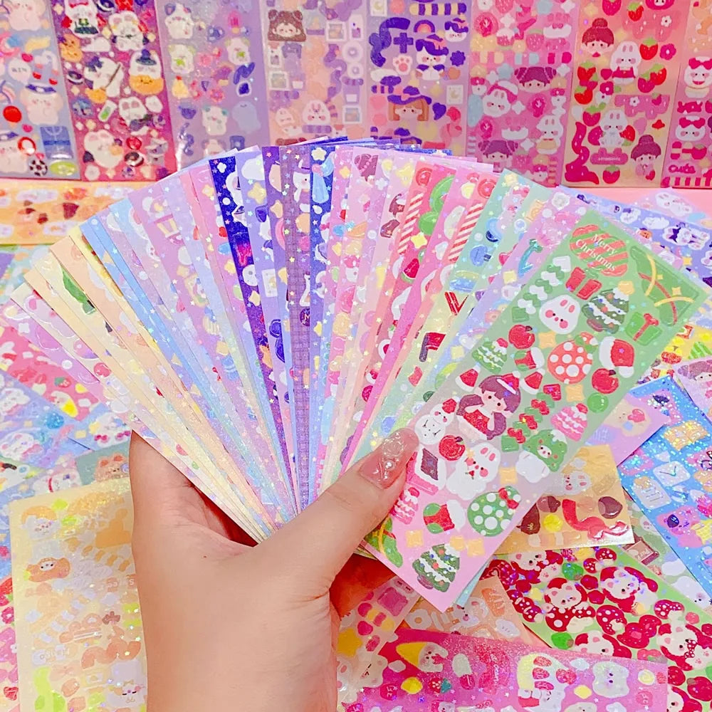 Kawaii Stickers for Kids Cute Stationary Aesthetic Diary Decoration