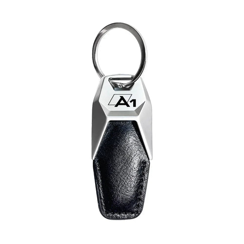 Genuine Leather Zinc Alloy Keyring 4S Store Gift Car Logo Pendant