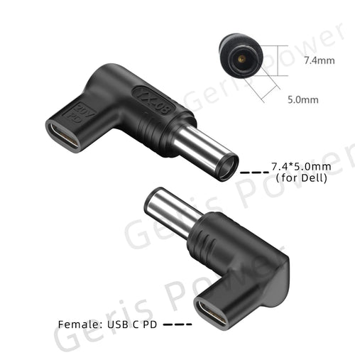 PD 100W Type C to Universal Laptop Charger Converter for Asus Lenovo