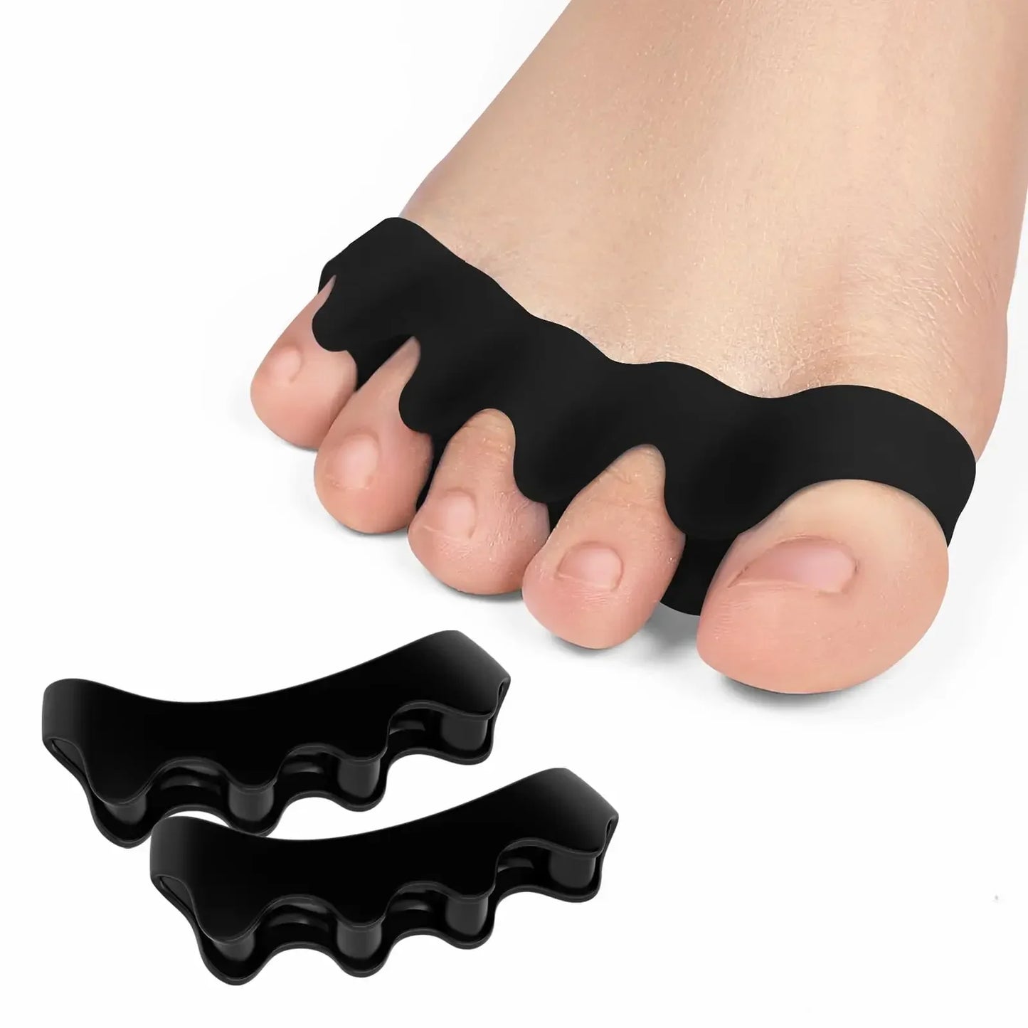 Toe Separators Doctor Recommended Correct Foot and Bunion Pain,Plantar