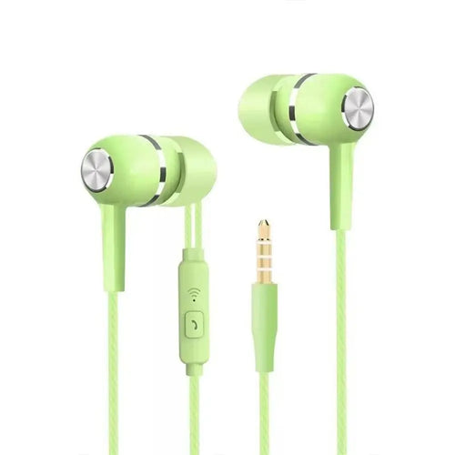 Stereo In-Ear Earphone Bass With Microphone HiFi Headphone Portable