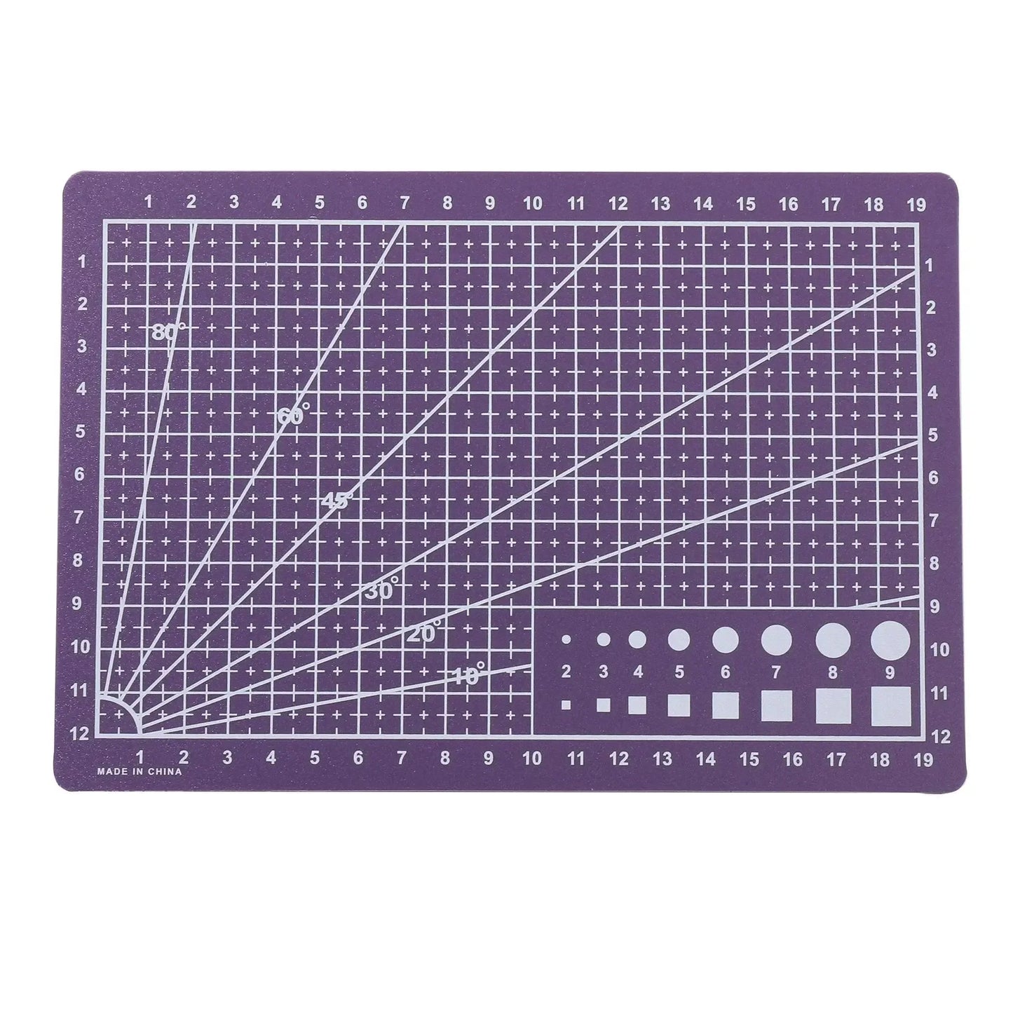 1pcs A5 PP Cutting Mat Cutting Board Workbench Patchwork Sewing Manual