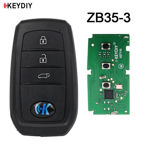 KEYDIY KD ZB35-3/4 ZB36-2/3/4 Smart Key ZB Series Multiple Remotes for