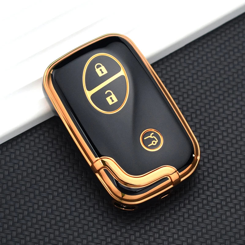 3/4 Buttons TPU Car Remote Key Case Cover for Lexus IS250 IS300C RX270