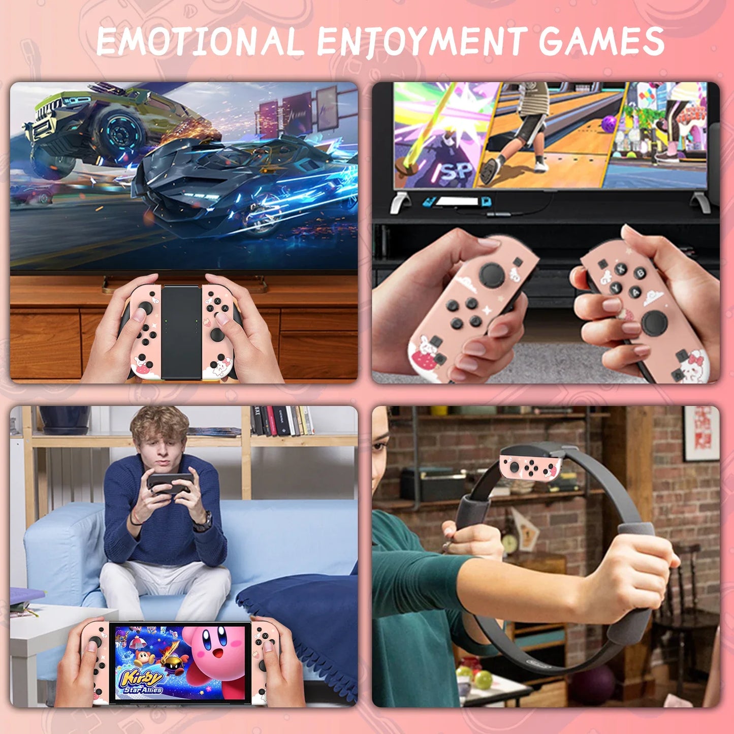 joy Pad Joycons Controller For Nintendo Switch/pc/Android Joystick