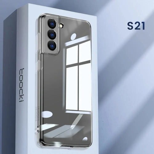 Toocki Phone Case for Samsung S24 S23 S22 S21 Plus Ultra Clear Case