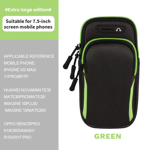 Arm Bag Waterproof sports phone case Money Key Outside Sports Running