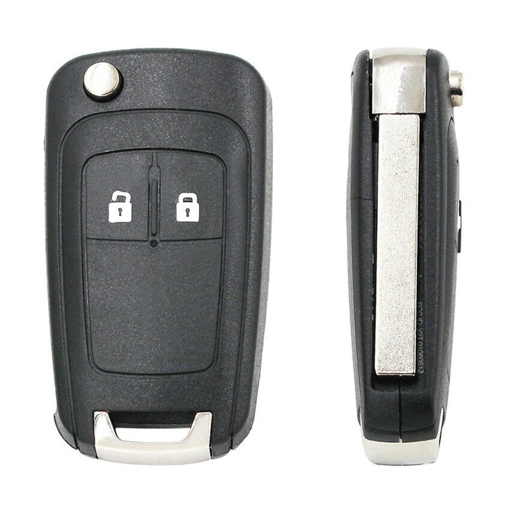2 Button Car Folding Key Housing Replacement Folding Key For Opel For