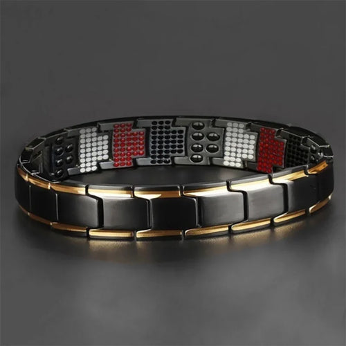 New Men's Health Energy 3 in 1 Bracelet Bracelet for Arthritis Twisted