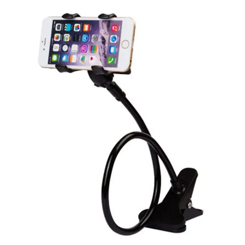 Universal Lazy Bracket Mobile Phone Holder Gooseneck Stand Stents