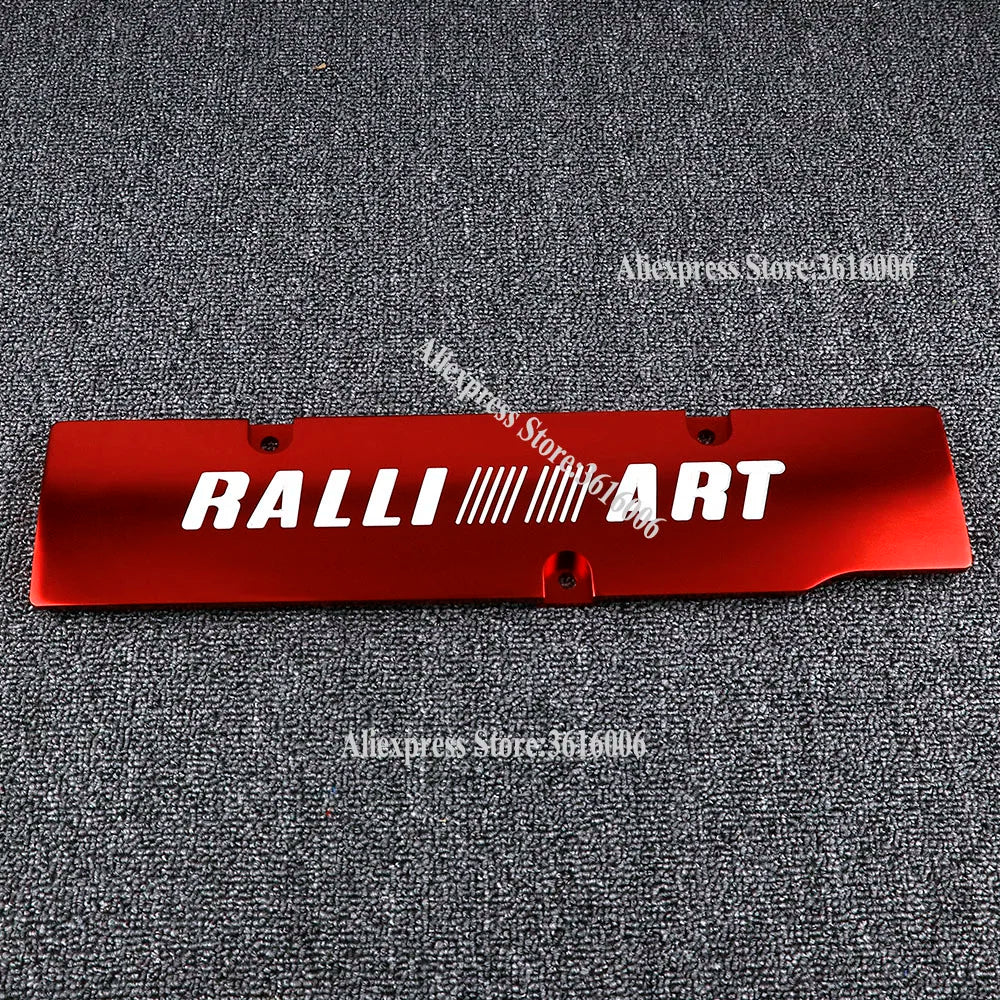 1pcs Ralliart Aluminum Engine Spark Plug Cover For Mitsubishi