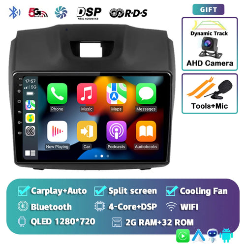 Android 14 Carplay Car Radio Multimedia For Chevrolet TrailBlazer 2012