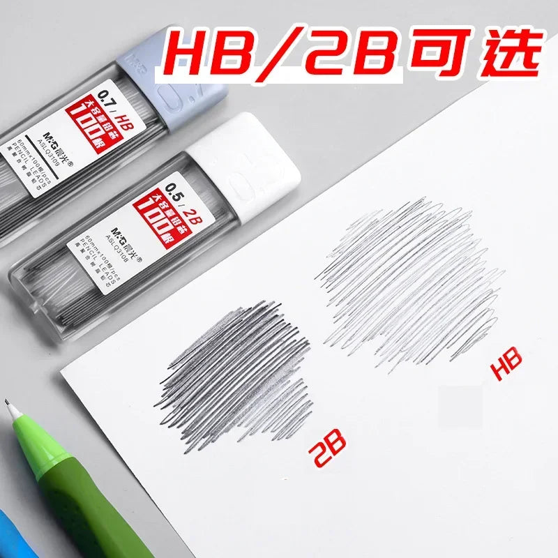 2B/HB Mechanical Pencil Leads Set 0.5/0.7mm Automatic Pencil Core