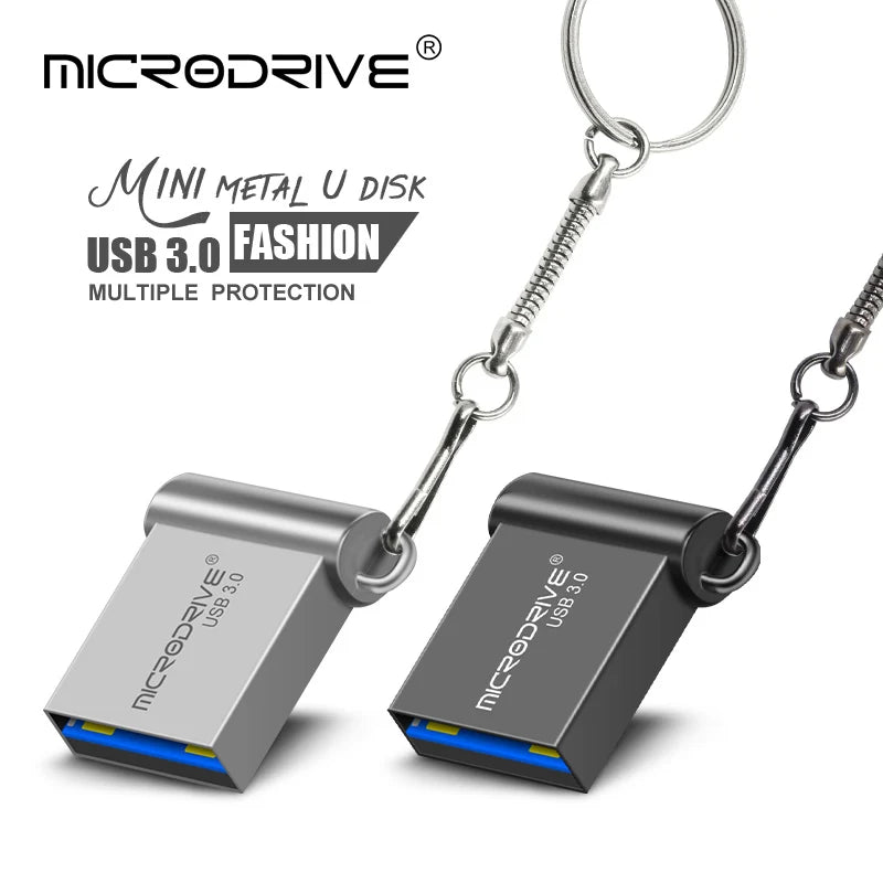 USB Flash Drive High Speed 3.0 Mini Flash Pendrive 128GB 64GB 32GB