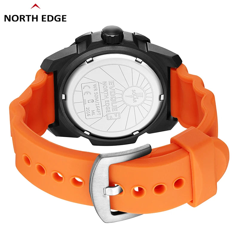 NORTH EDGE EVOQUE 2 Men Digital Military Watch Waterproof 50M Men's