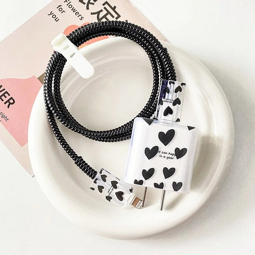 3D Gradient Color Soft Silicone Charger Case for Iphone 14 13 Pro 18w