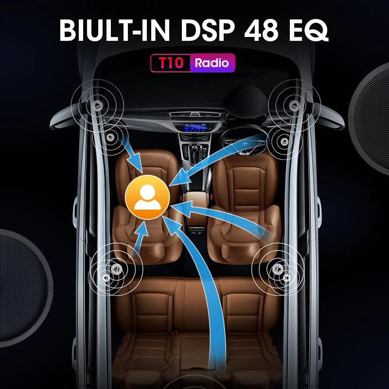 Vtopek 7 9 10 Inch Android 12 4G Car Radio For Toyota VW Kia Nissan