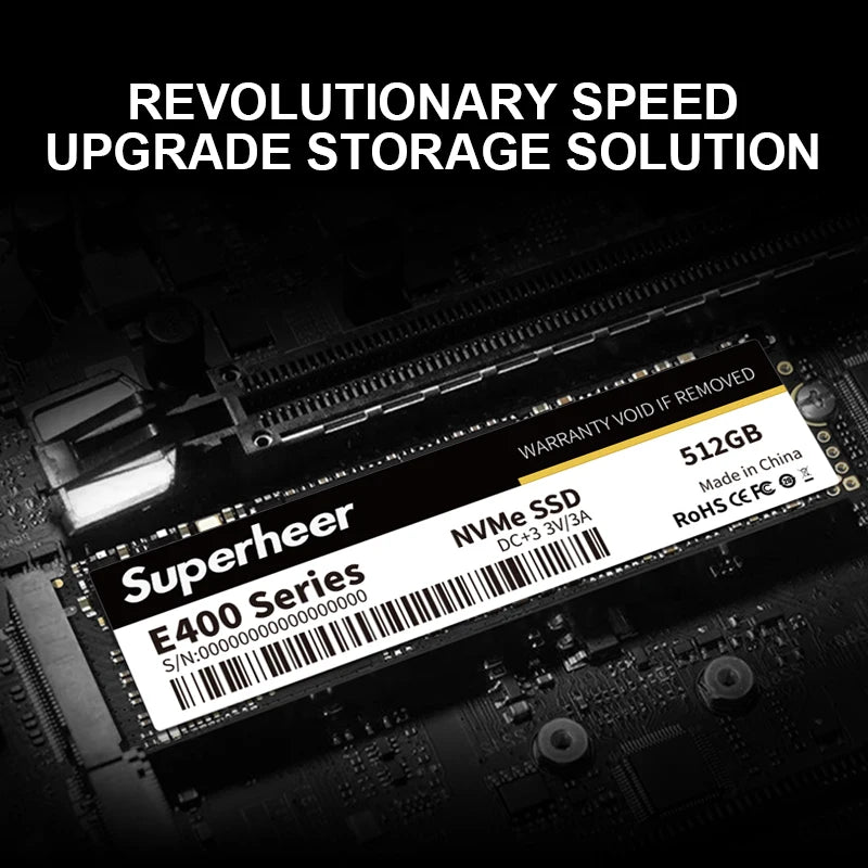 M2 SSD NVMe 256GB 128GB 512GB SUPERHEER M.2 PCIe 3.0 1TB Hard Drive