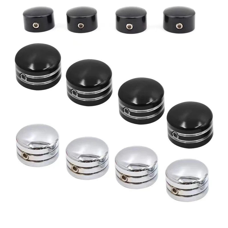 4Pcs Motorcycle Spark Plug Cover Head Bolt Caps For Harley Sportster