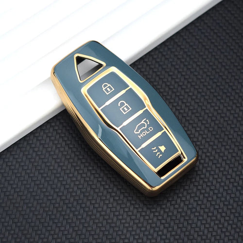 3 4 Bottons TPU Auto Remote Key Shell Fob Holder for Mitsubishi