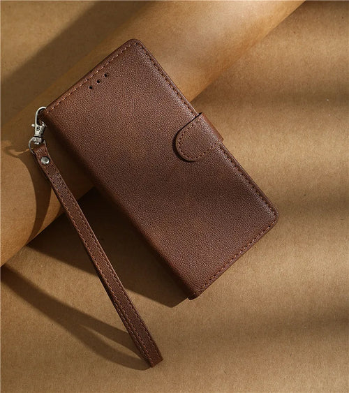 14C Leather Flip Case For Xiaomi Redmi 14C Phone Case Etui Redmi 14C